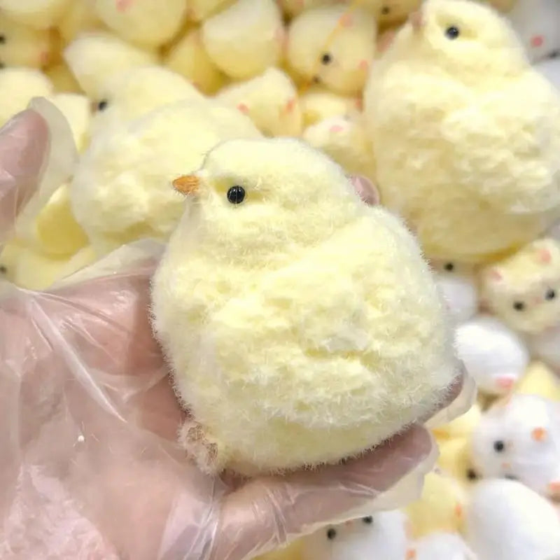 Fluffy Chicken Taba Squishy